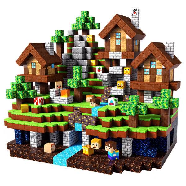 Colorful Magnetic Building Set