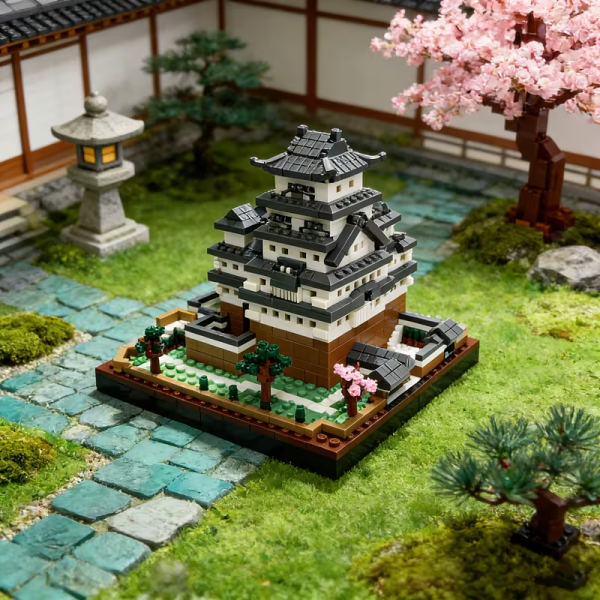 Himeji Castle Building Set — 1,791 Pieces