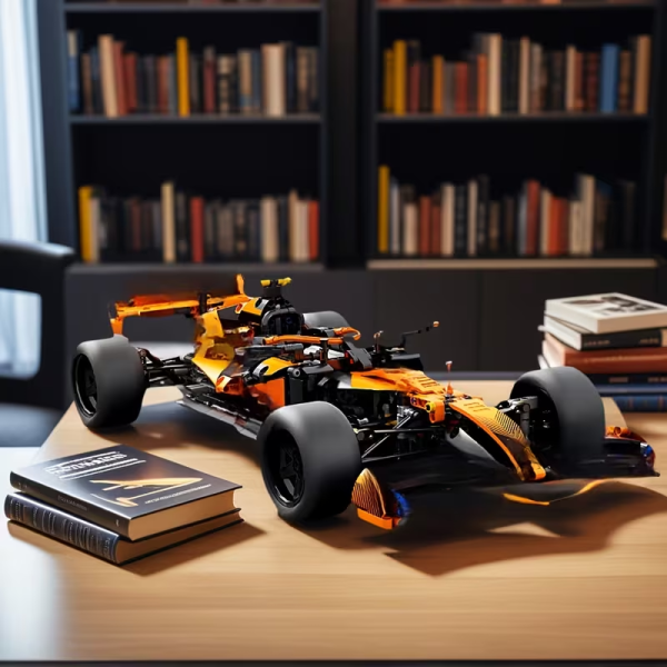 Streamlined Sports Car — 1,406 Pieces